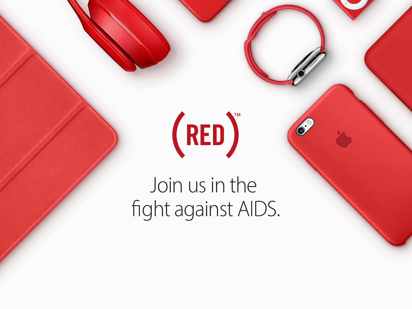 درآمد حاصل از فروش گجت های قرمز اپل برای مبارزه با ایدز صرف می شود